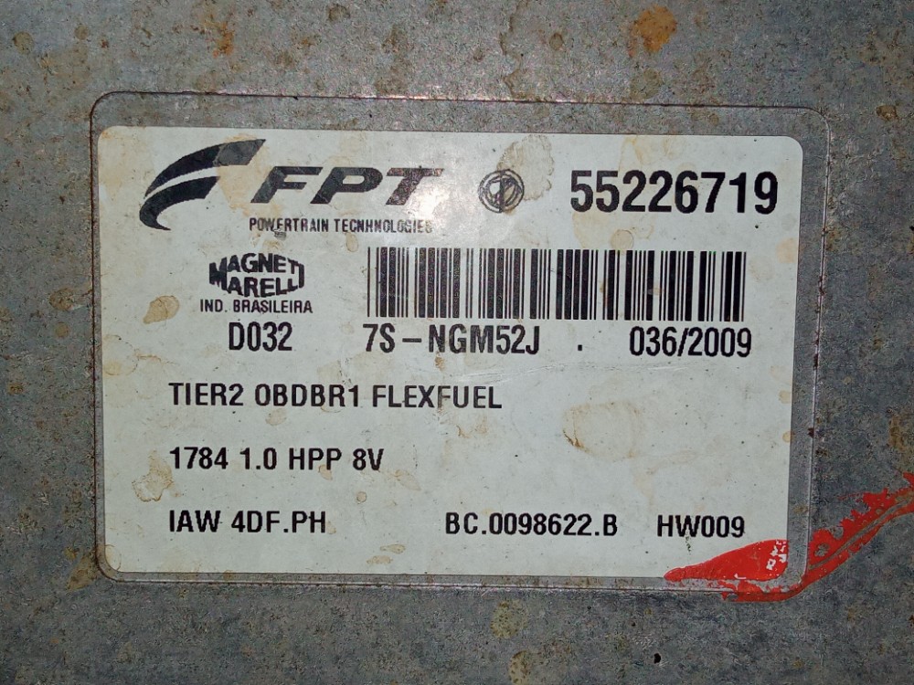 Modulo Injecao Fiat Palio Siena Fire 2003 2008 1 0 8v Flex 6
