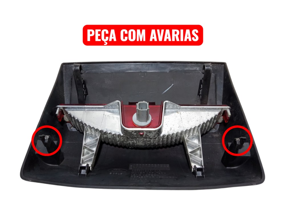 Moldura Break Light Luz Freio Ford Fusion 2006 2009 Original 2