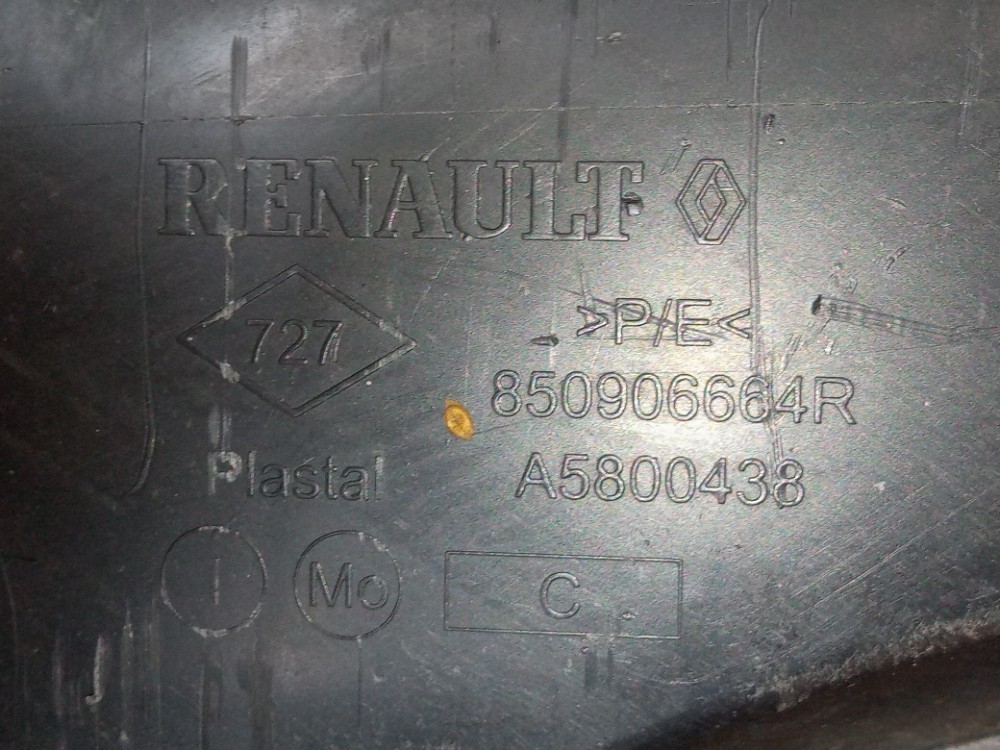 Alma Parachoque Traseiro Renault Fluence 2012 2018 Original 7