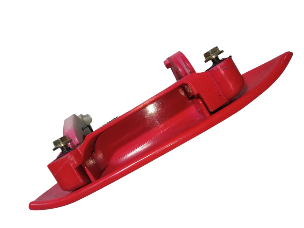 Macaneta Externa Porta Dianteira Esquerda Effa Changhe M100 Vermelho Dianteira 4