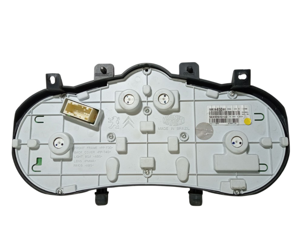 Painel Instrumento Peugeot 207 2009 2012 1.4 Manual Original Preto 4