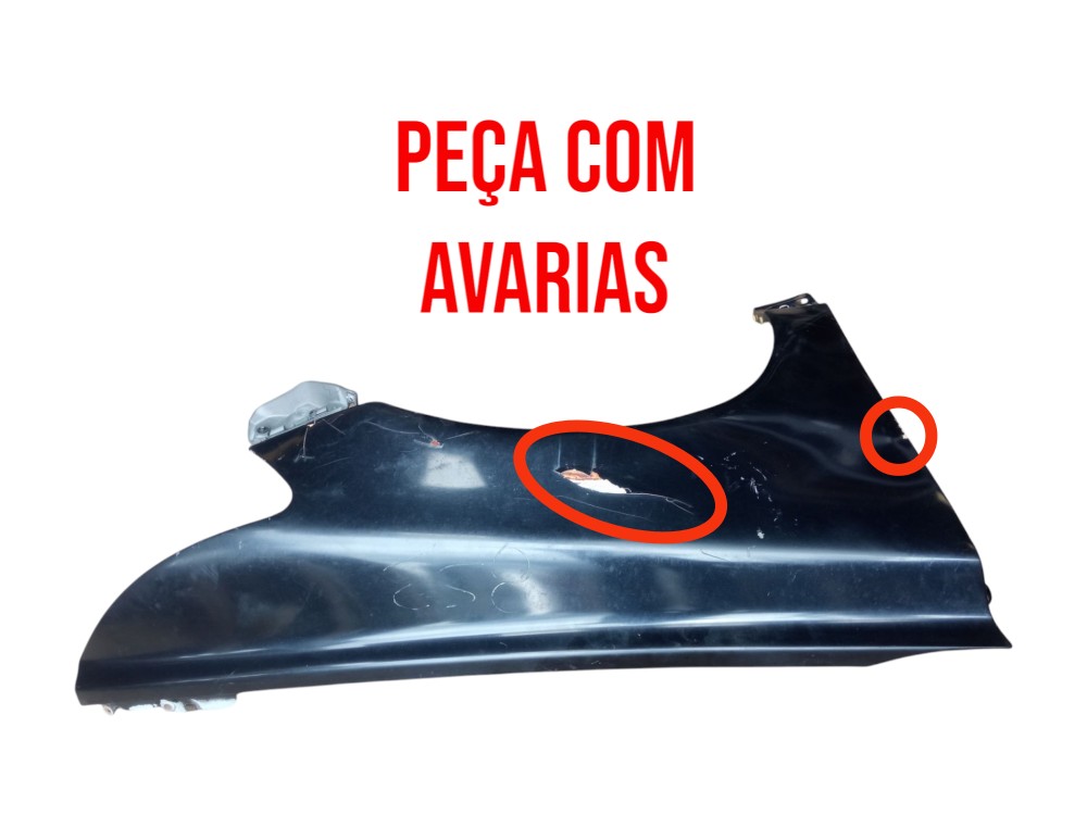 Paralama Dianteiro Lado Direito Volvo S40 2005 2006 2007 2