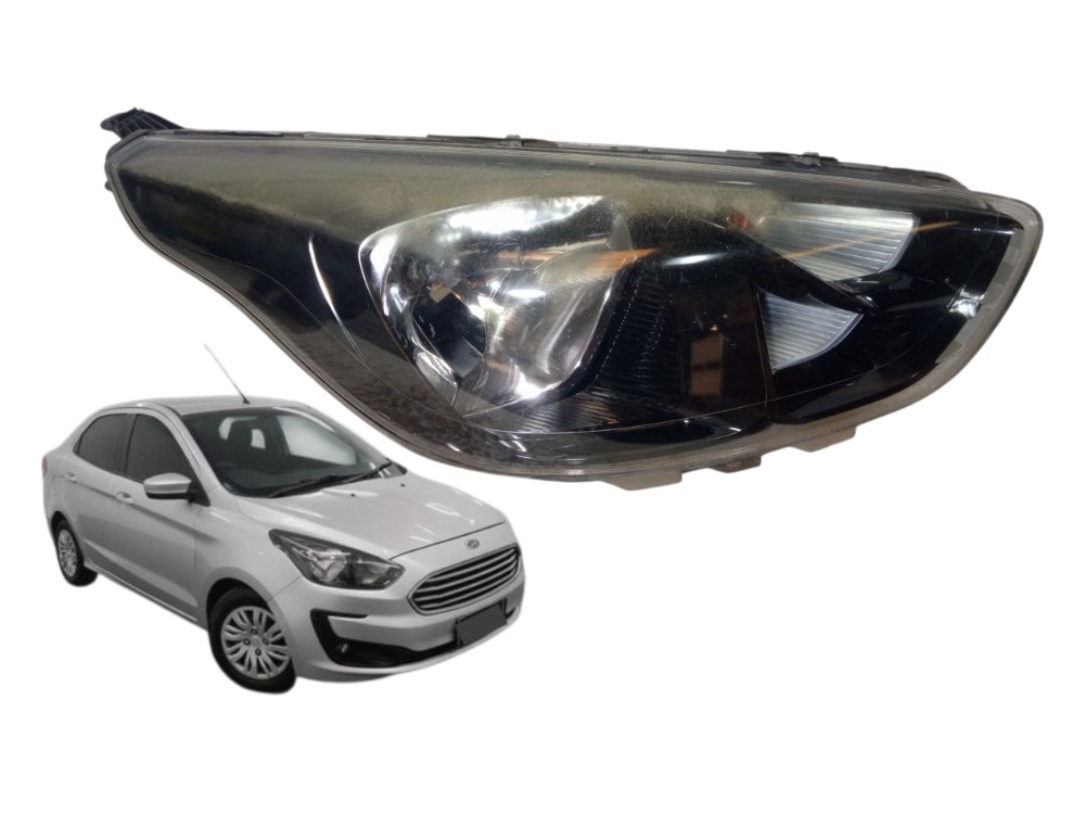 Farol Dianteiro Direito Ford Ka Sedan 2019 2020 2021 2022 Direito/passageiro