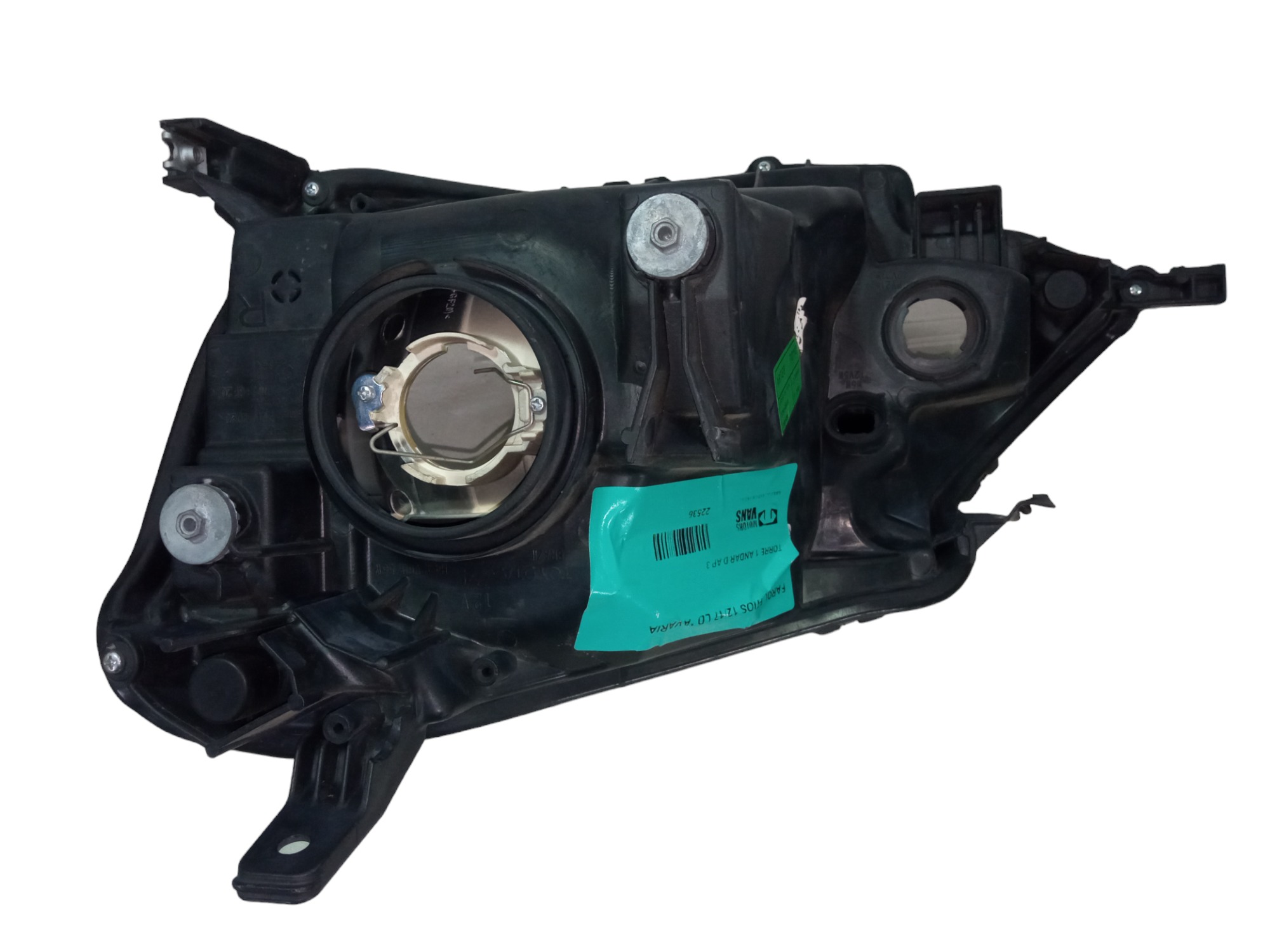 Farol Direito Toyota Etios 2017 2020 Original Mascara Negra 5