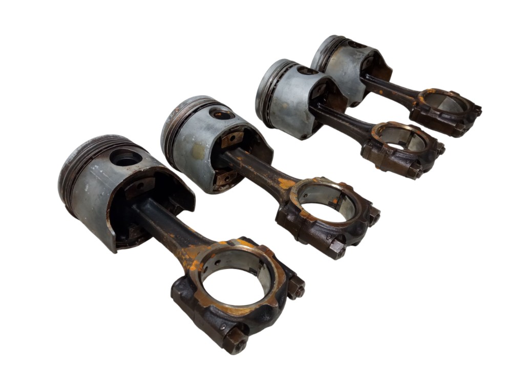 Kit Jogo Pistao Biela Fiat Palio Uno Fiasa 1.0 96 2001 4
