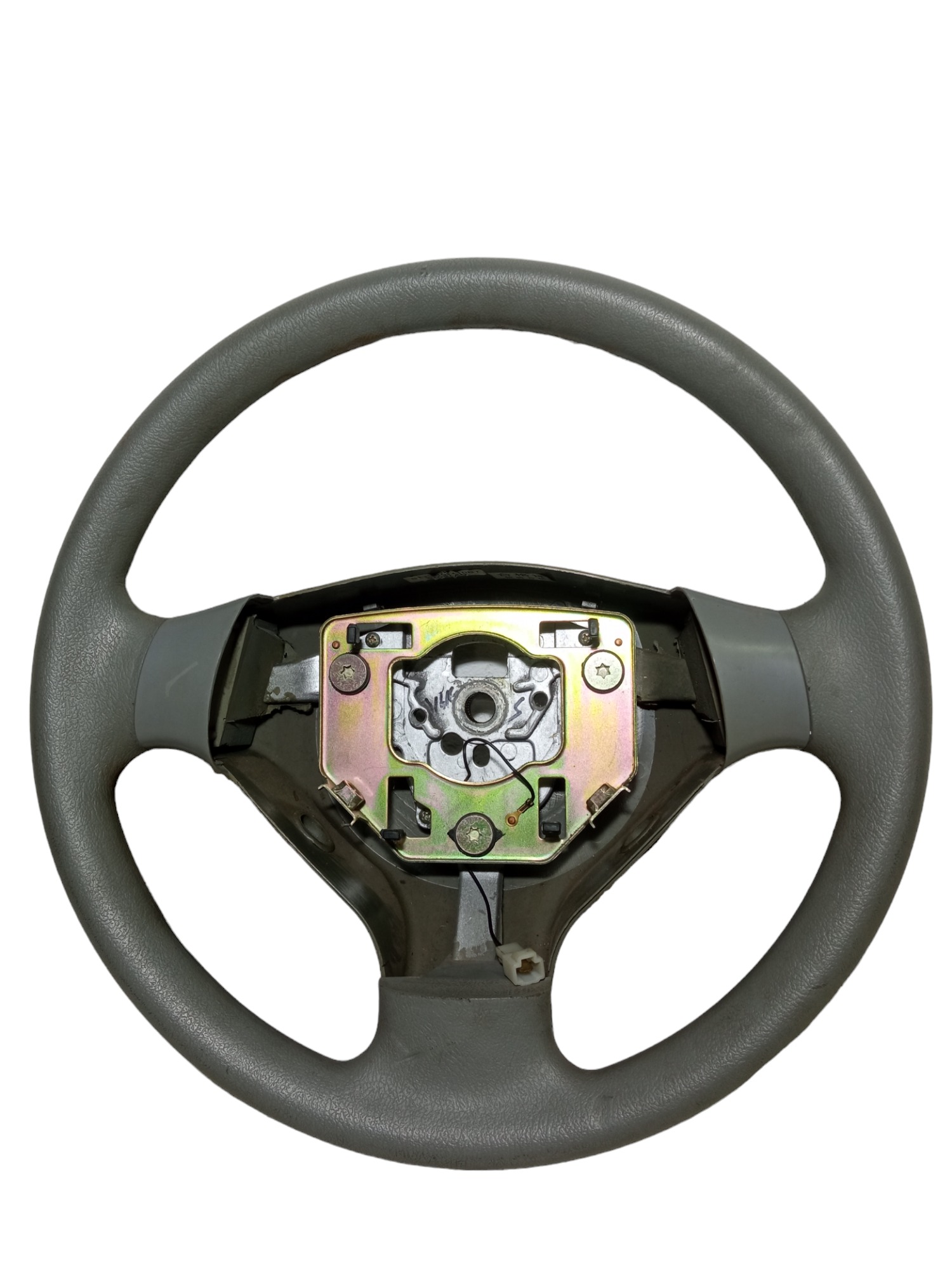 Volante Direcao Chery Qq 2011 2014 Original Usado 1 1 16v  Cinza 1