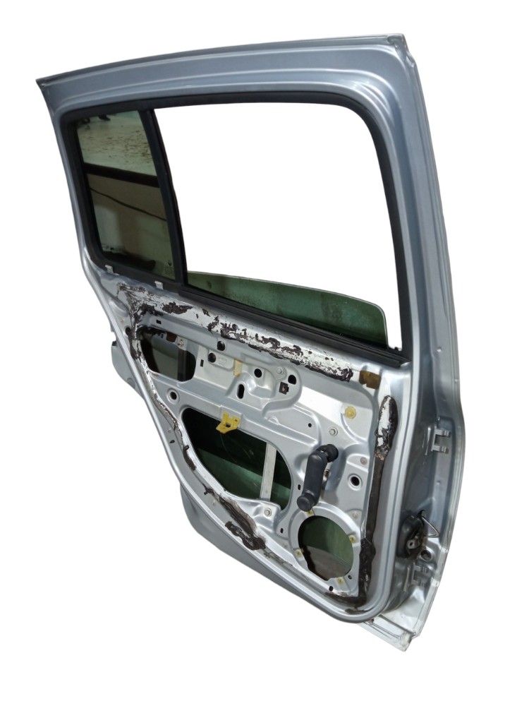 Porta Traseira Esquerda Renault Clio 2002 2010 Traseira Esquerdo Prata 9