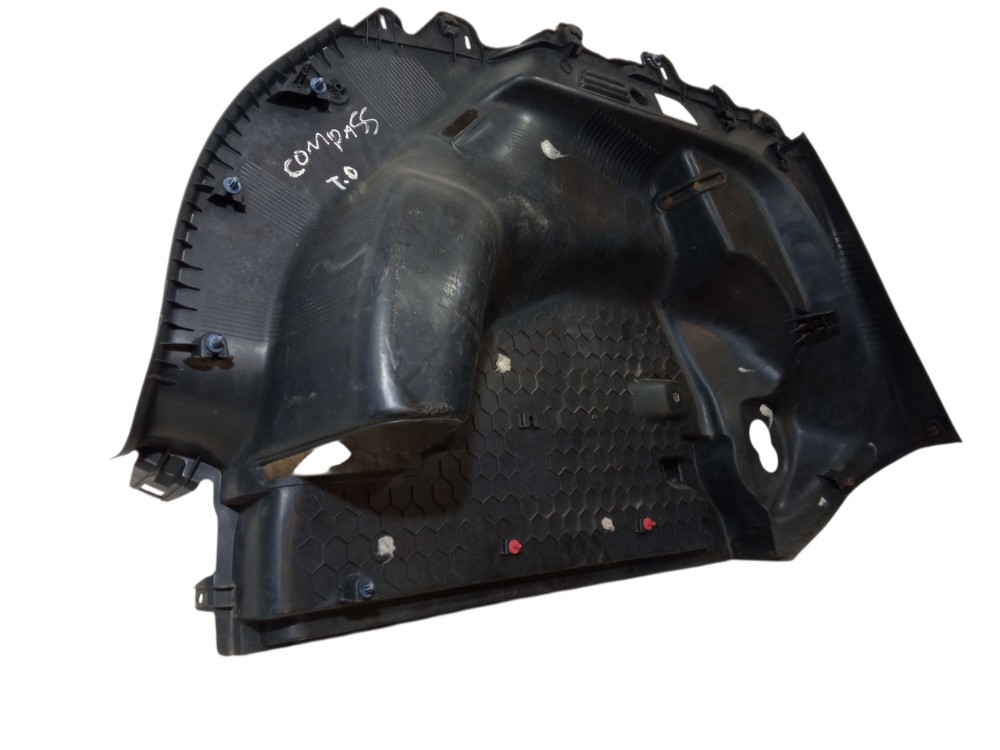 Forro Lateral Direito Porta Malas Jeep Compass 2016 2020 Preto 7