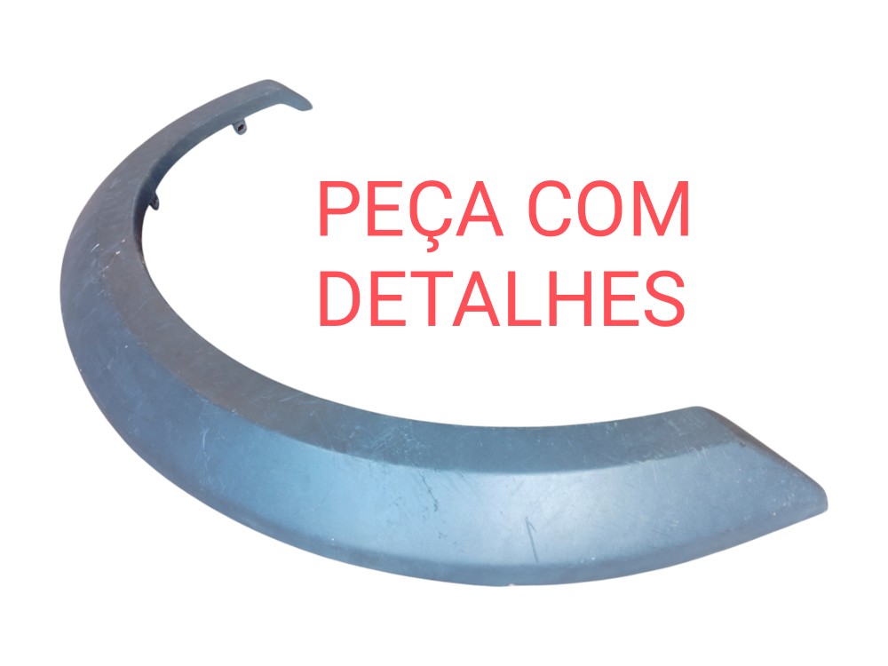 Moldura Paralama Dianteiro Esquerdo Discovery 3 2005 2009  Preto 2