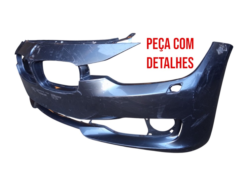 Parachoque Dianteiro Bmw 320i 2012 2018 Original Cinza  Cinza 2