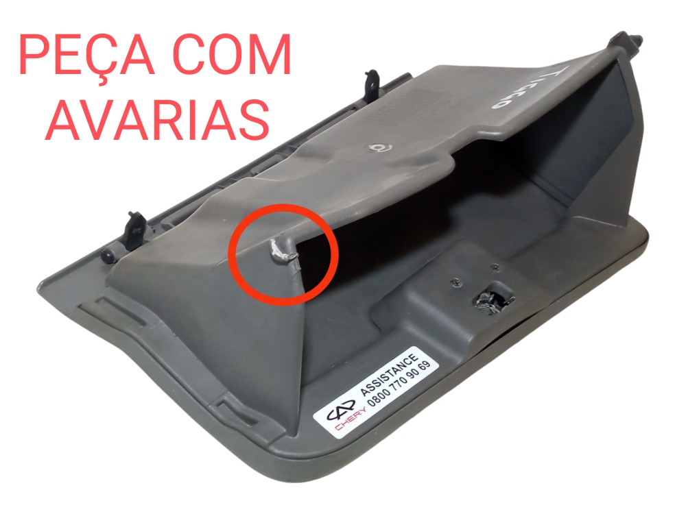 Tampa Porta Luvas Chery Tiggo 2009 2013 2 0 Original Usado 2