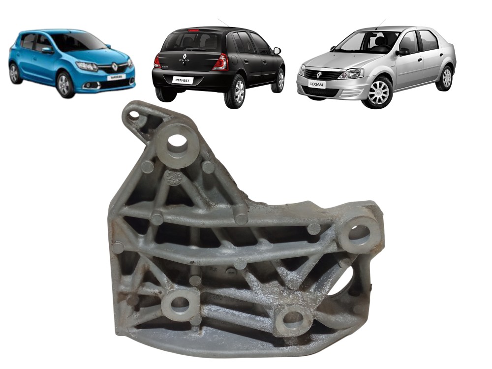 Suporte Alternador 1 0 Renault Clio Sandero Logan 2010 2013 1