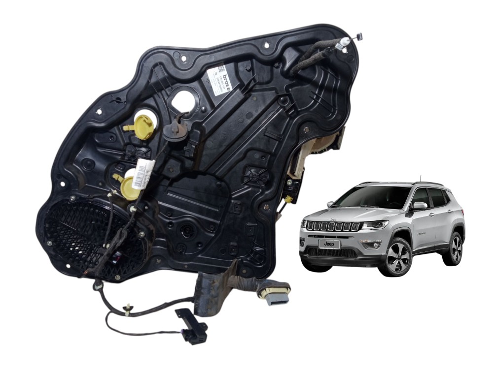 Maquina Vidro Fechadura Porta Traseira Esquerda Jeep Compass 1