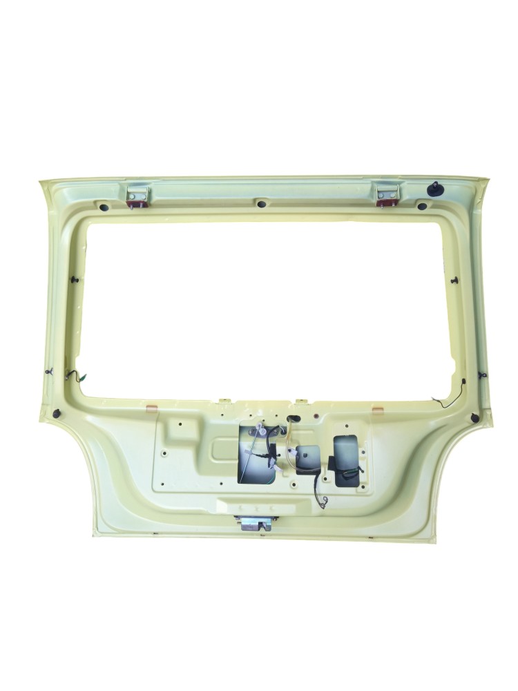 Tampa Traseira Porta Malas Chery Qq 2011 2014 Original Usado Amarelo 4