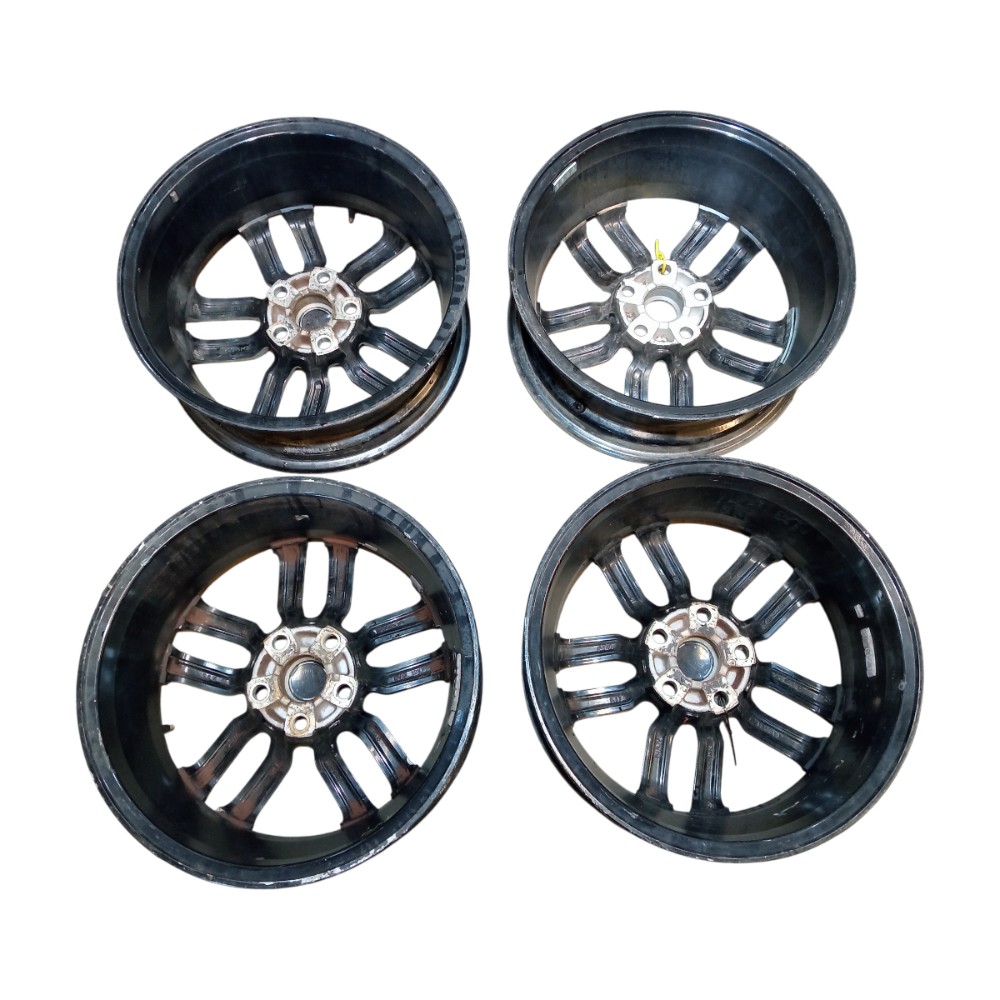 Jogo De Rodas Liga Leve Aro 17 Lifan X60 2013 2016 5 Furos Prata 8