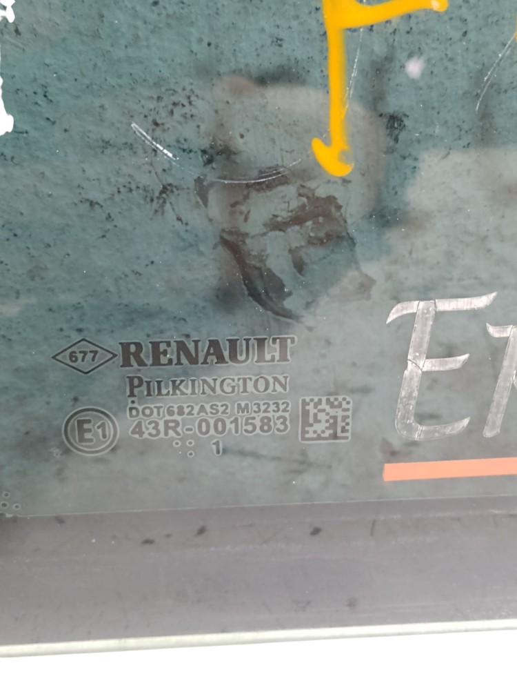 Vidro Fixo Porta Traseira Direita Renault Fluence 2011 2016 5