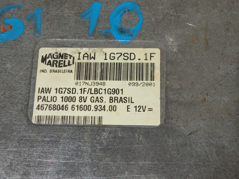 Modulo Injecao Fiat Palio 1996 2001 Fiasa 1 0 8v Original 6