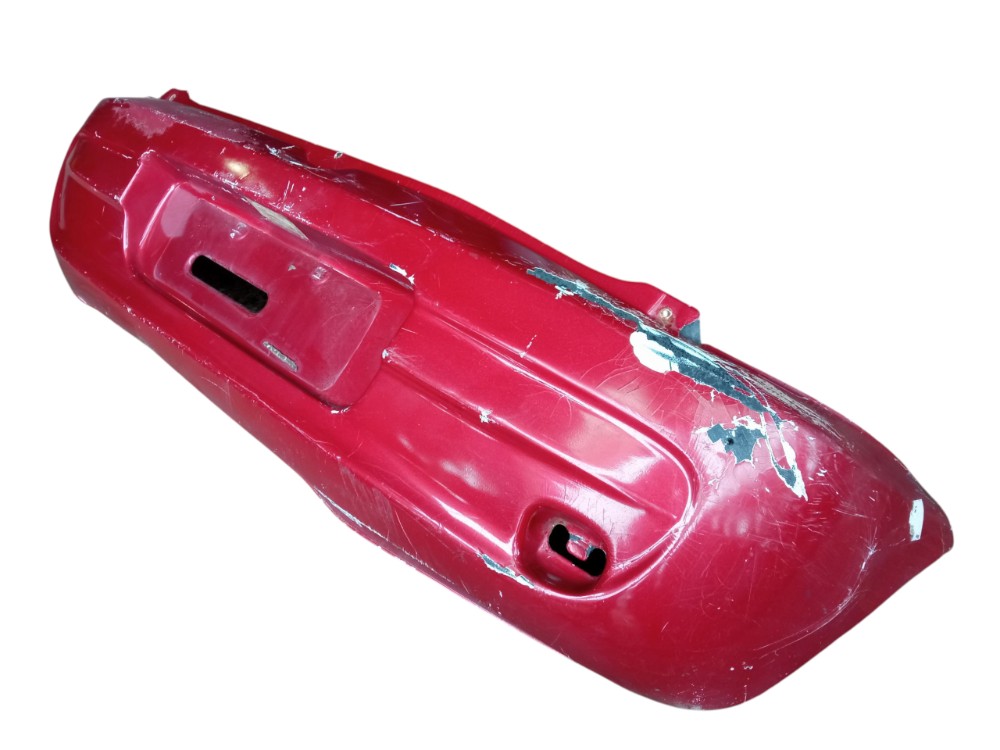 Grade Parachoque Traseiro Chevrolet Celta 2001 2006 Original Vermelho Brilhante 3
