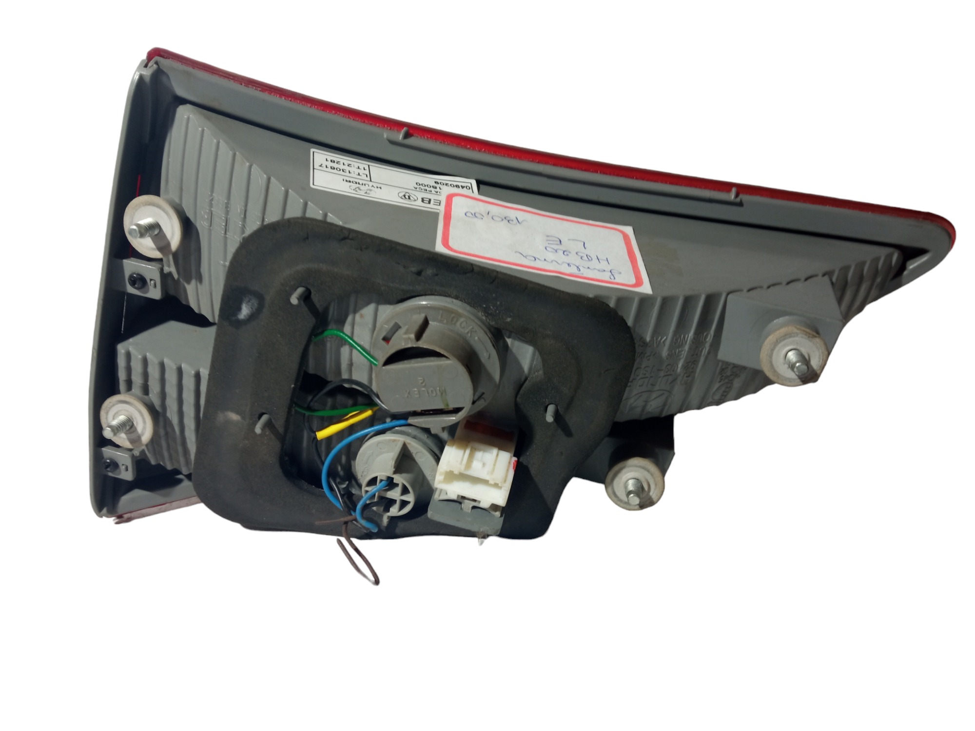 Lanterna Esquerda Tampa Traseira Hyundai Hb20 2013 2016 Usad 5
