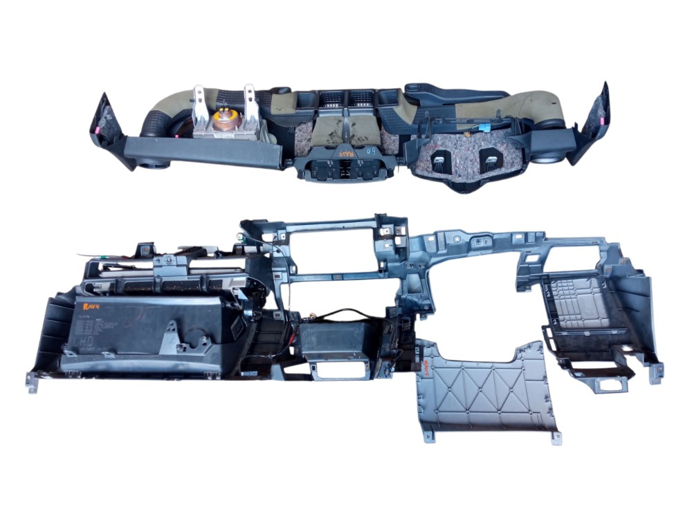Kit Tabelier Painel Central Toyota Rav4 2007 2.4 16v 4×4 Cinza 9
