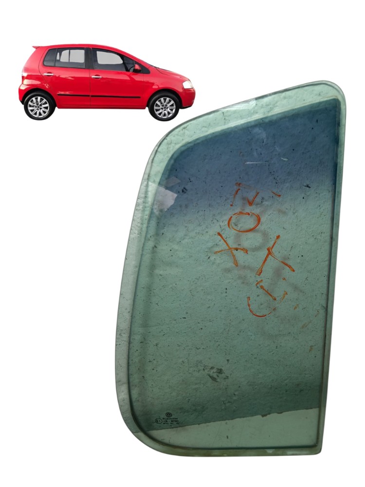 Vidro Fixo Porta Traseira Direita Vw Fox 2005 2010 Original 1