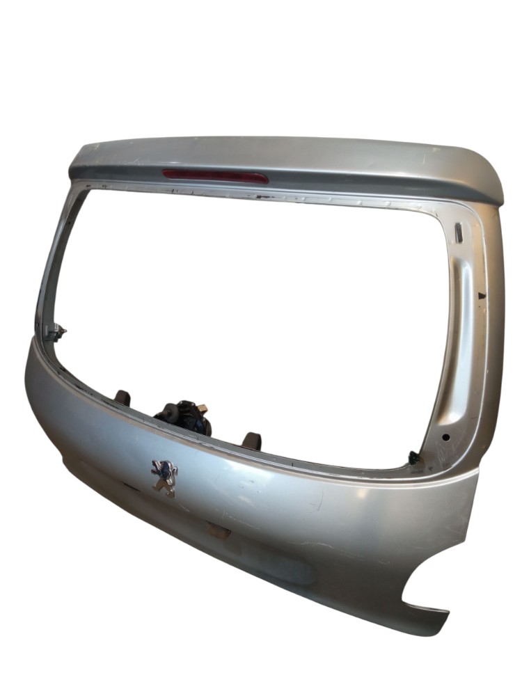 Tampa Traseira Porta Malas Peugeot 206 2002 2008 Prata 3