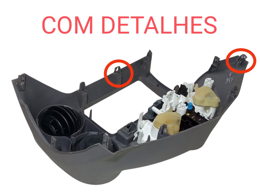 Moldura Painel Central Difusor Comando Ar Etios 2013 2016 3