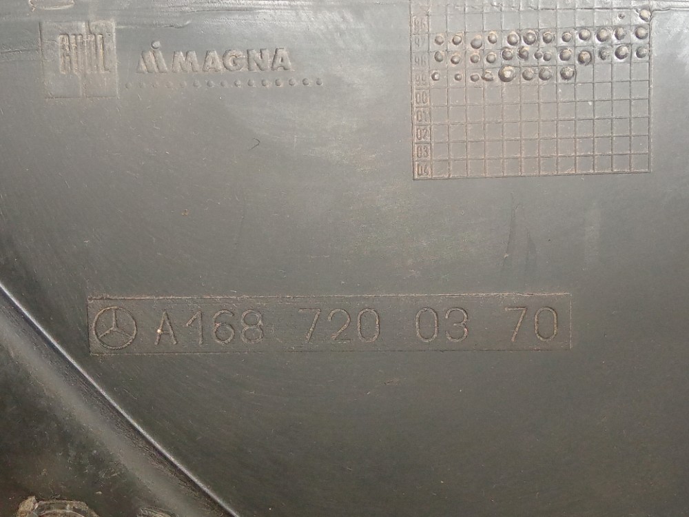 Forro De Porta Dianteira Esquerda Mercedes Classe A 99 2005 Cinza 6