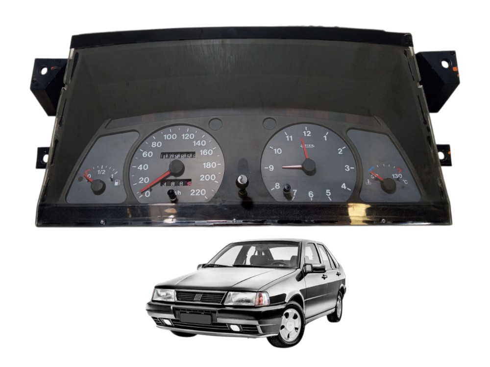 Moldura Painel Instrumentos Fiat Tempra 97 2.0 8v Original  Preto 1