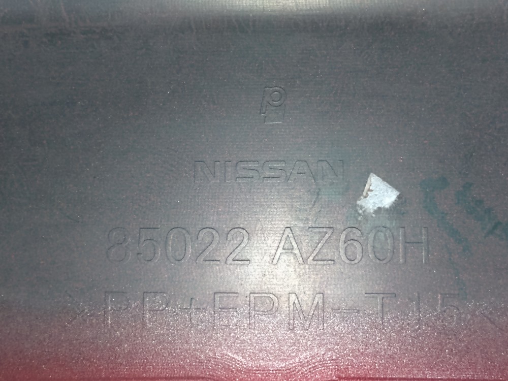 Parachoque Traseiro Nissan Livina 2009 2014 Original 9