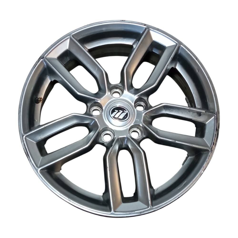Jogo De Rodas Liga Leve Aro 17 Lifan X60 2013 2016 5 Furos Prata 4