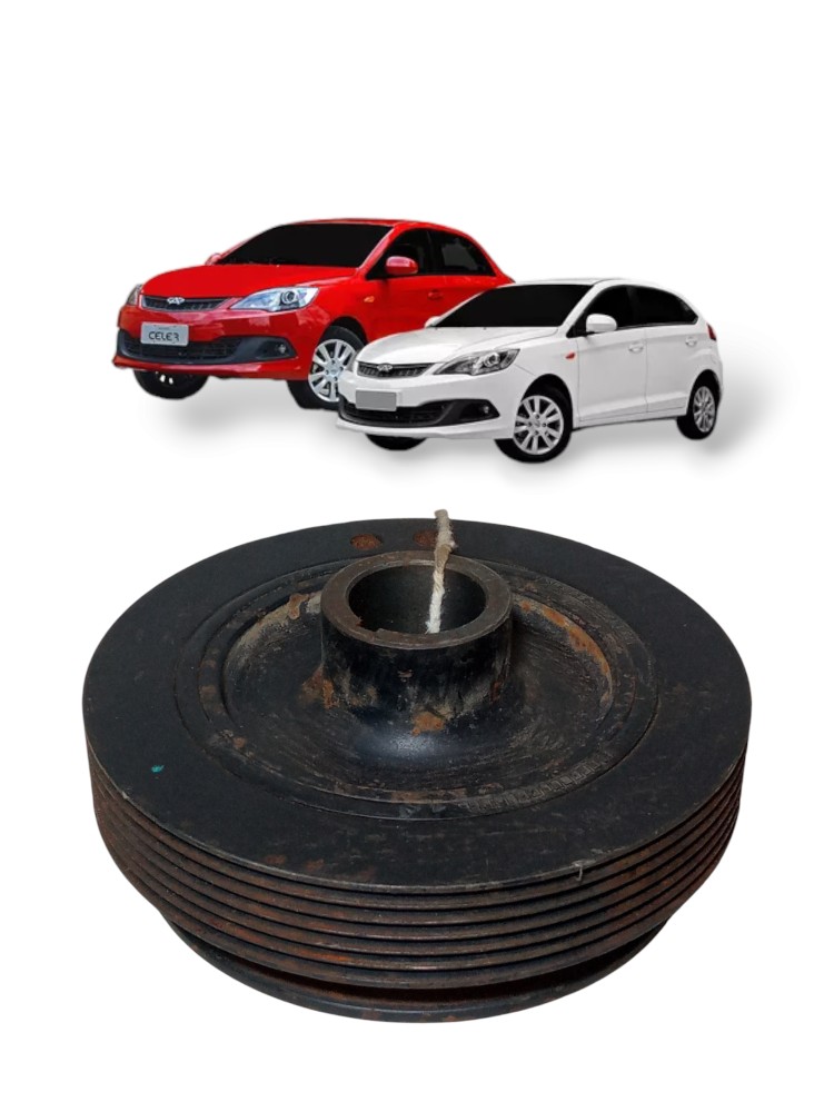 Polia Virabrequim Chery Celer 2013 2018 1 5 16v Original 1