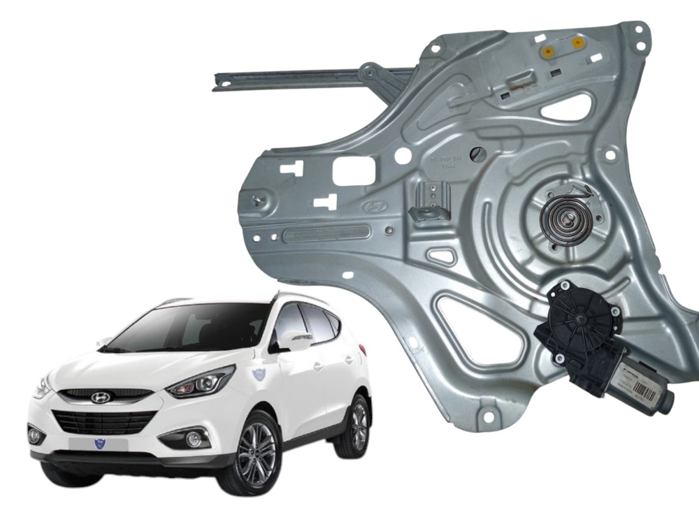 Maquina Vidro Com Motor Traseiro Direito Ix35 2 0 2011 2017 1