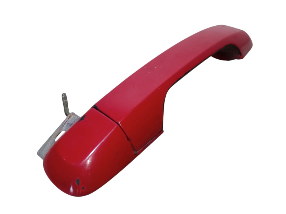 Macaneta Externa Porta Traseira Direita Fiesta 2004 2010 Vermelho Traseira 3