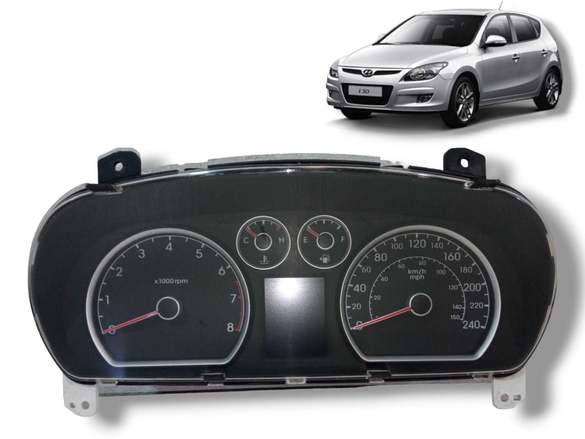 Painel De De Instrumentos Hyundai I30 2009 A 2012 Original  Preto 4
