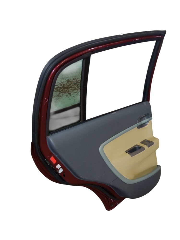 Porta Traseira Esquerda Chery Face 2010 2015 1.3 16v Traseira Esquerdo Vermelho 8