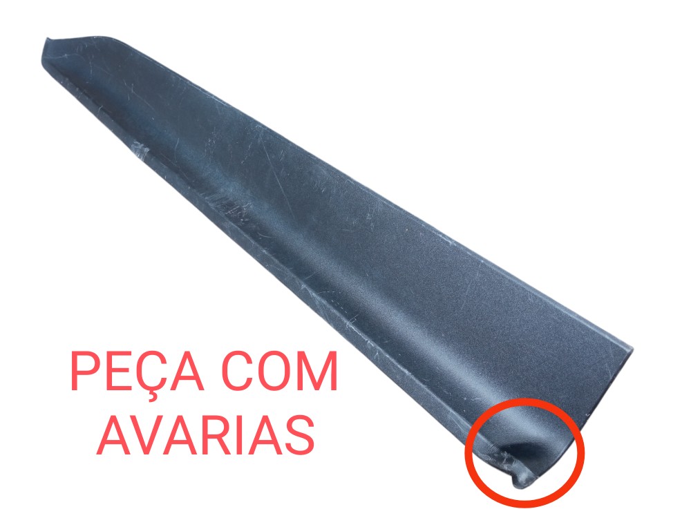 Friso De Porta Dianteira Esquerda Hyundai Creta 2017 2020  Preto 2