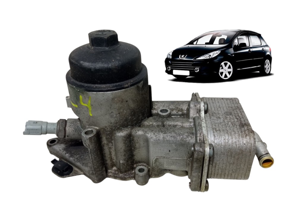 Suporte Filtro Oleo Motor Peugeot 307 Citroen C4 2008 2012 1