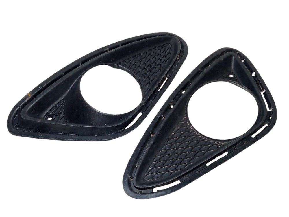 Par Moldura Farol De Milha Hyundai Hb 20 2013 2016 Original  Preto Ambos Os Lados 3