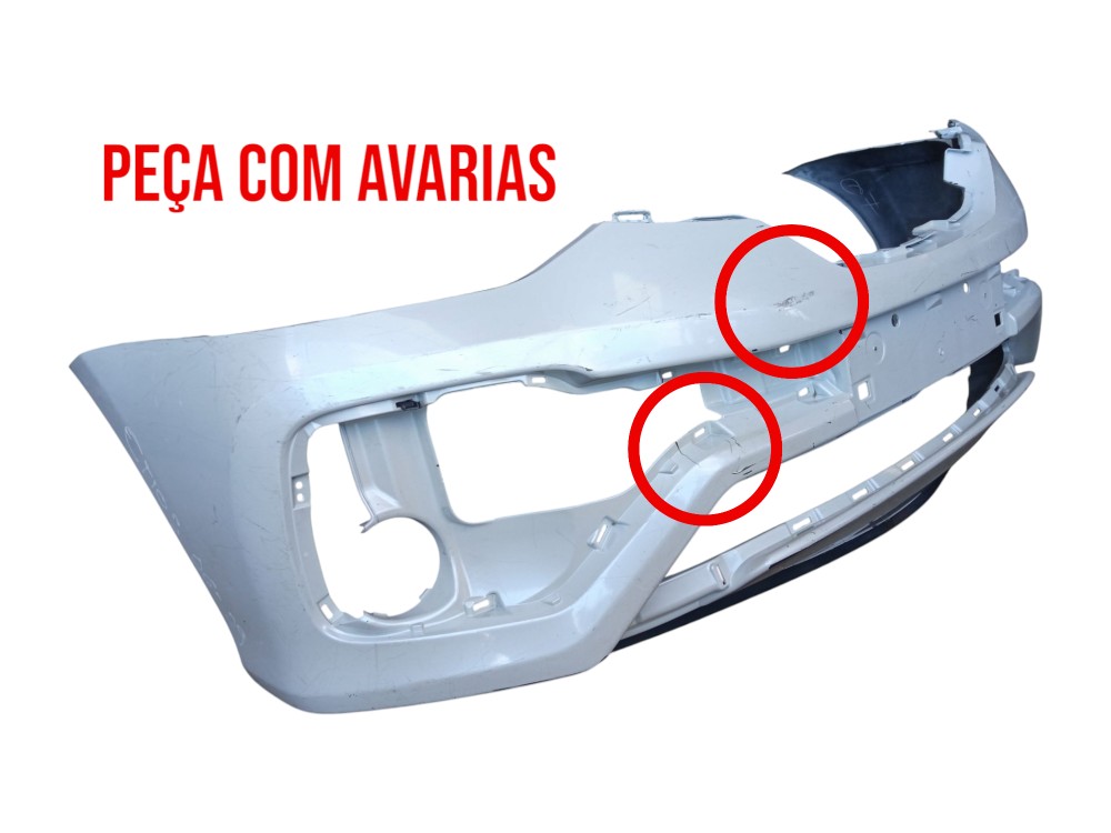 Parachoque Dianteiro Toyota Etios 2017 2020 Original  Branco 2