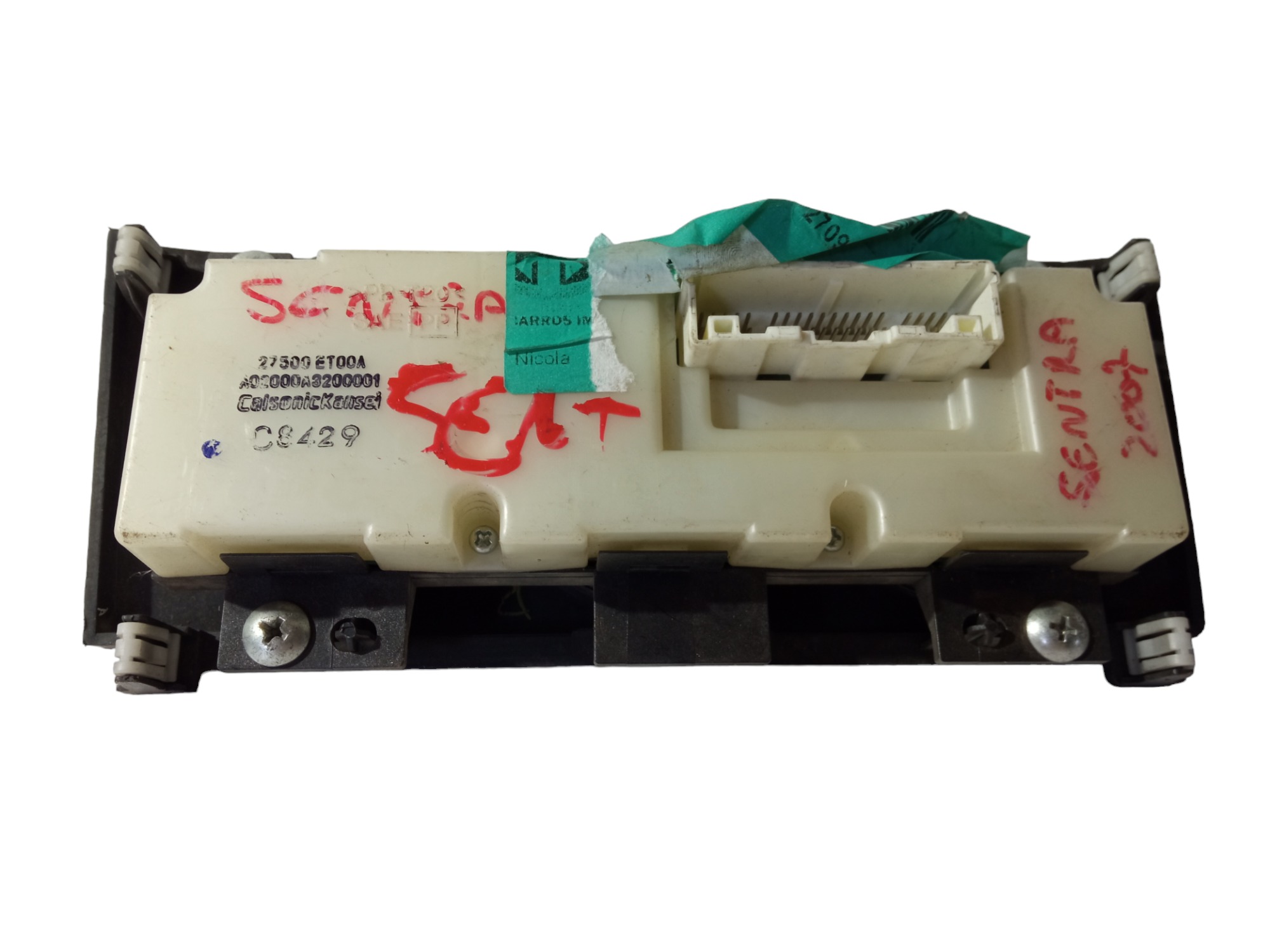 Comando Controle Ar Condicionado Nissan Sentra 2007 A 2010 5