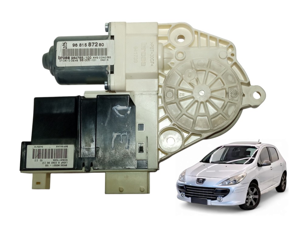 Motor Vidro Eletrico Dianteiro Esquerdo Peugeot 307 2006 12 1