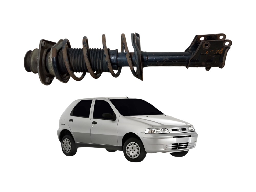 Torre Amortecedor Dianteiro Fiat Palio Fire 2002 2008 Usado 1