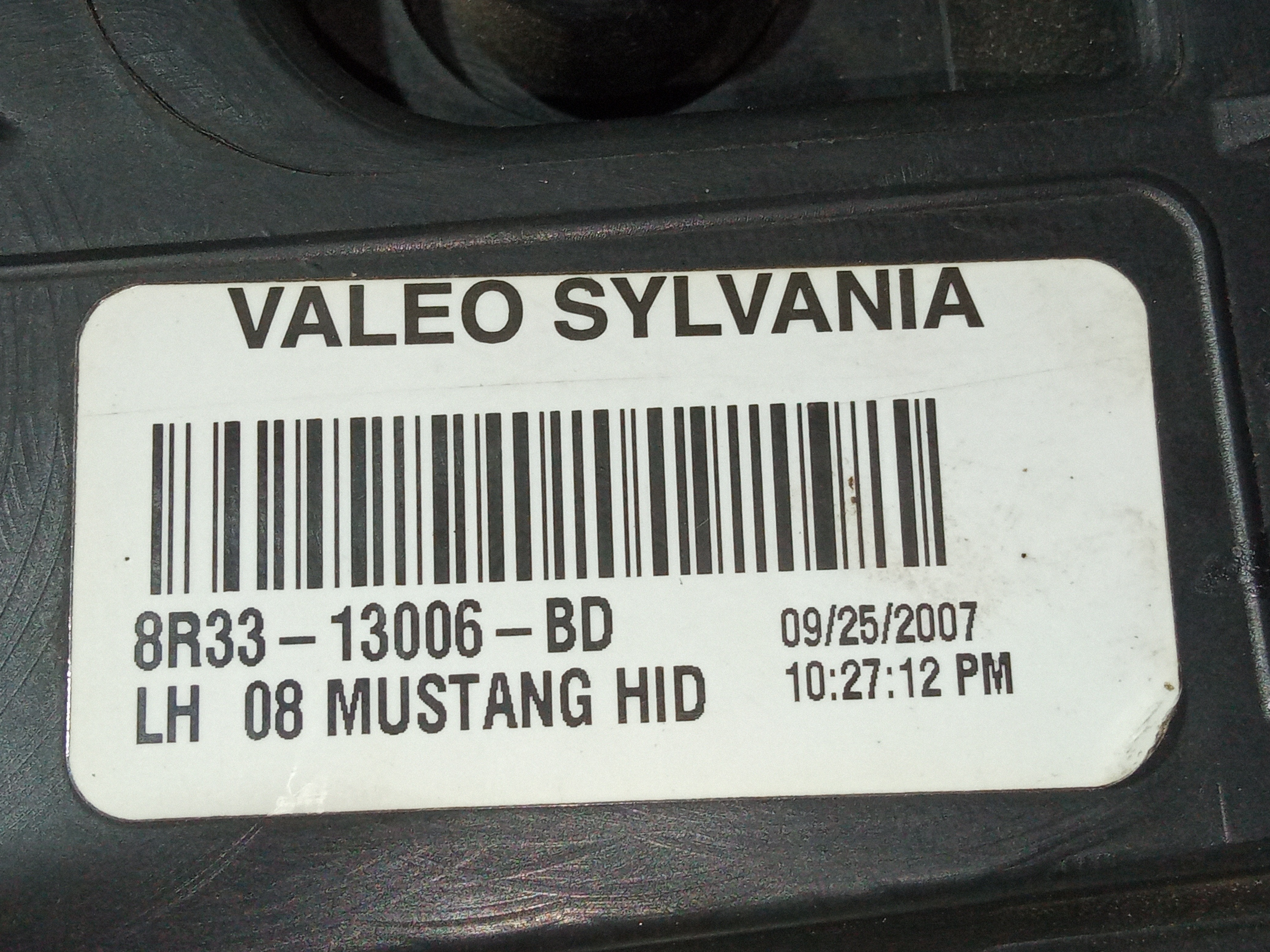 Farol Dianteiro Esquerdo Ford Mustang Gt 2005 2009 Original 5