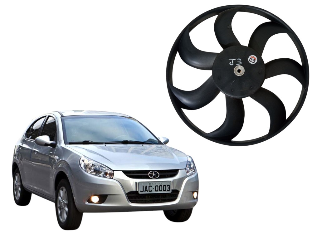 Helice  Ventoinha Radiador Jac J3 1.4 2012 Original