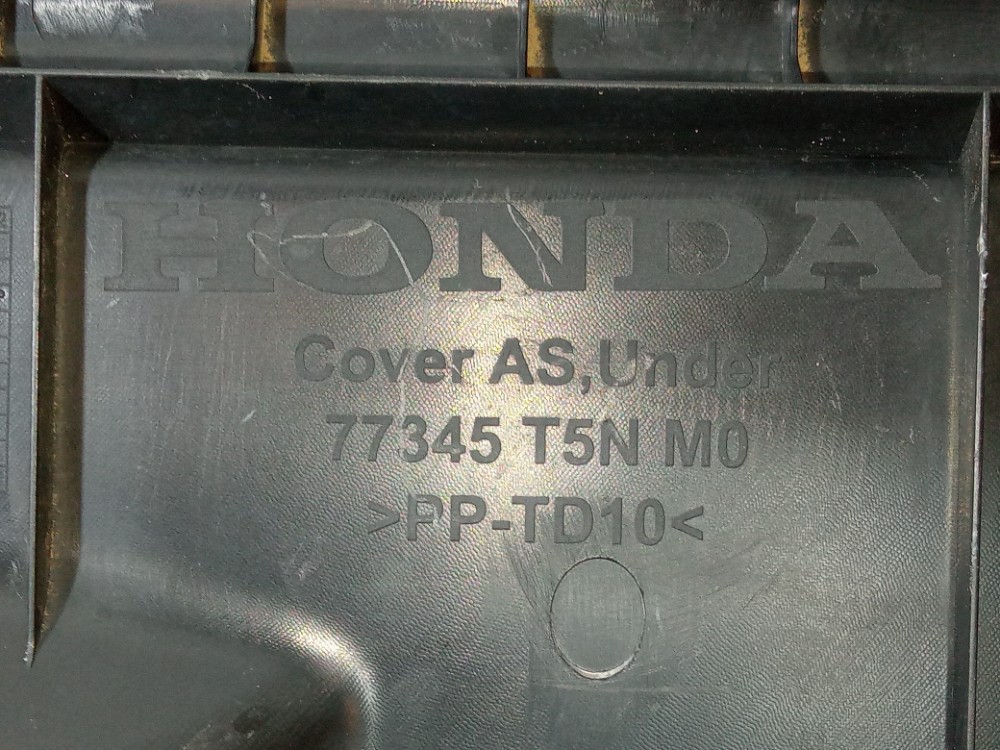 Acabamento Inferior Porta Luvas Painel Honda Fit 2015 2020 6
