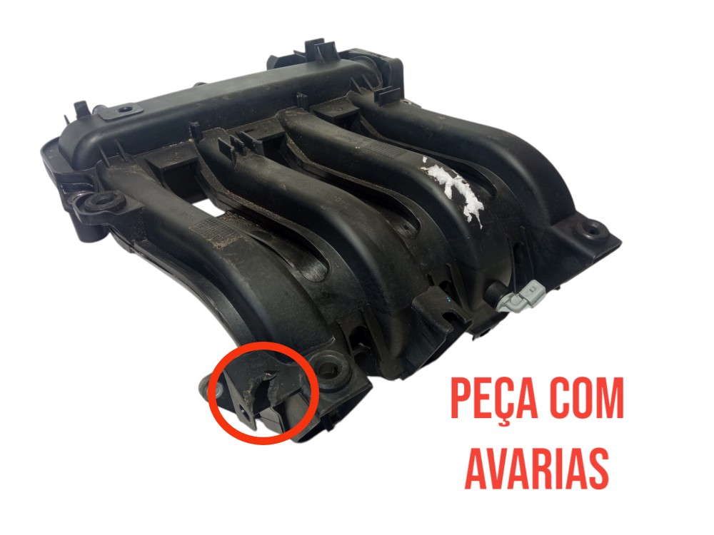 Coletor Admissao Clio Logan Sandero 2008 2014 1 0 16v Usado 2