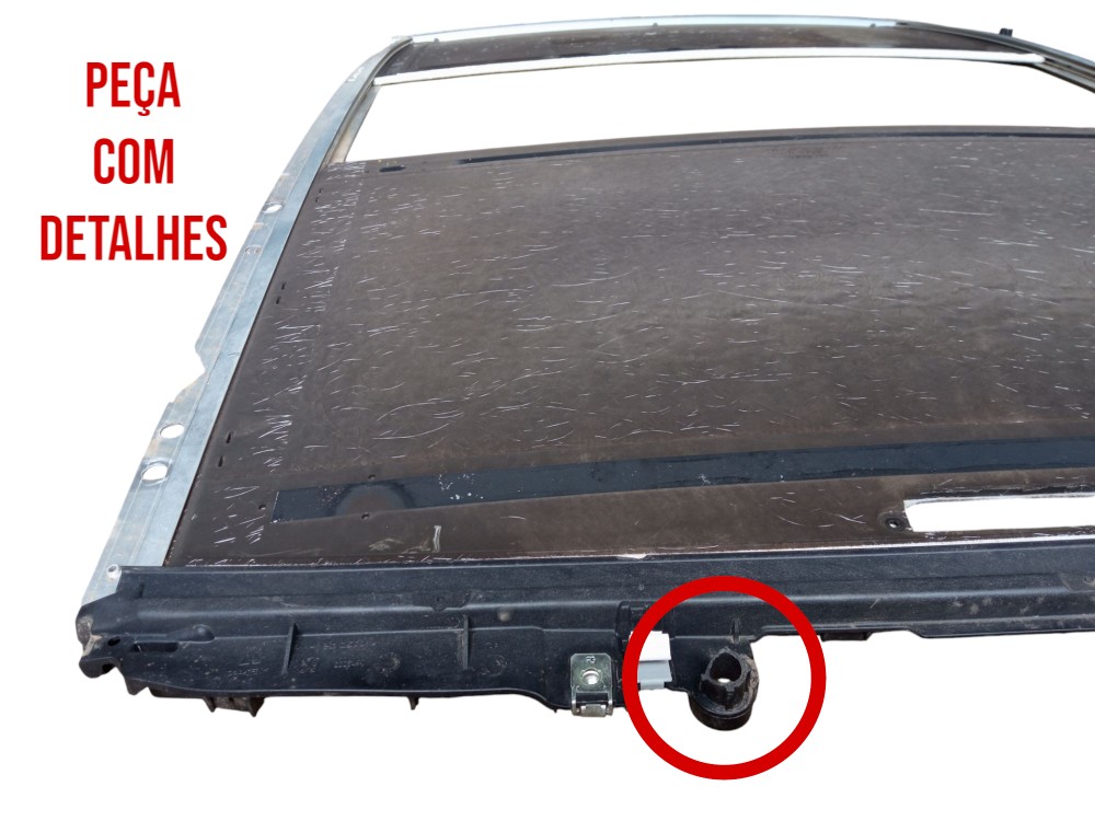 Trilho Cortina Armacao Teto Panoramico Peugeot 208 2015 2019 2