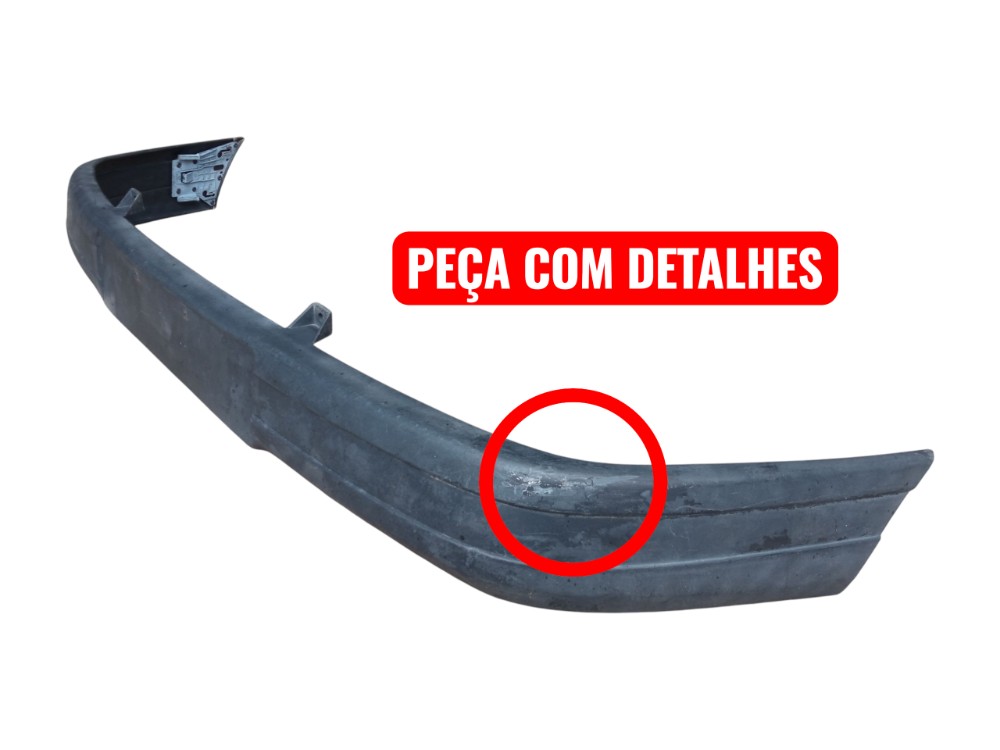 Parachoque Dianteiro Seat Inca 99 2000 2001 2002 Full 1.6  Preto 2