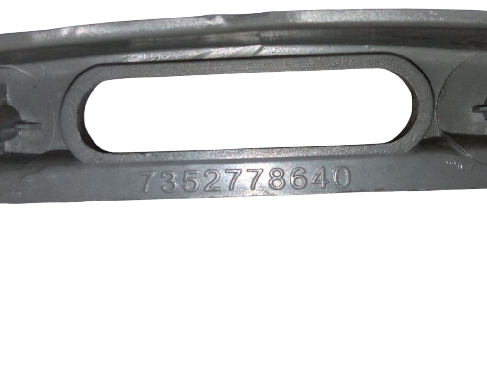 Moldura Acabamento Radio Painel Central Fiat Palio 2000 Cinza 6
